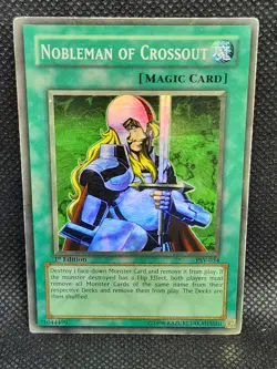 Yugioh Nobleman of Crossout PSV-034 1st Edition HP Condition - Image 1