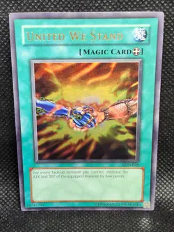 Yugioh United We Stand LON-049 LP Condition - Image 1