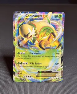 Pokemon TCG: Chesnaught EX XY18 - Ultra Rare - Black Star Promo - *MP* - Image 1