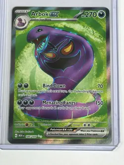 Arbox EX 185/165- Pokemon 151- Regular Ultra Rare Full Art Holo- NM - Image 1