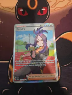 Pokemon Dendra Trainer TCG Paldea Evolved Card 250/193 Near Mint NM - Image 1