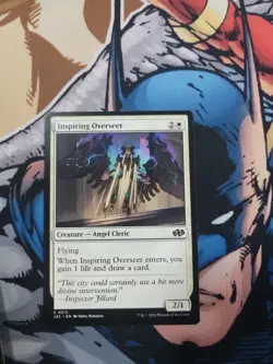 MTG - Magic the Gathering Card, Inspiring Overseer - Jumpstart 2022 - Image 1