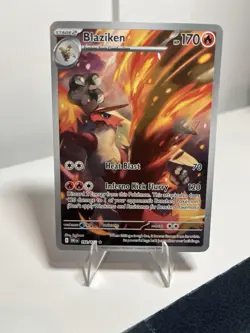 Pokemon Blaziken 192/182 Illustration Rare Destined Rivals TCG Card - Image 3