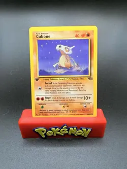 CUBONE 1ST EDITION 50/64 Jungle Pokemon Card English NM/NEAR MINT - Image 1