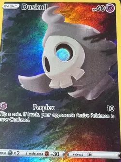 Duskull GG28/GG70 Crown Zenith Full Art Ultra Rare Holo Pokemon Card NM - Image 2