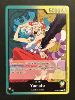 Yamato L OP06-022 English ONE PIECE Card Game Wings of Captain - NM - Image 1