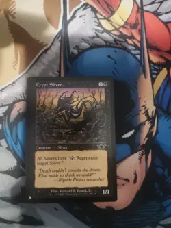 MTG - Magic the Gathering Card - Crypt Sliver - Legions - Image 1