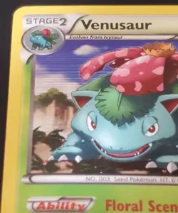 Venusaur Dark Explorers Pokemon Card Holo 3/108 - Image 3