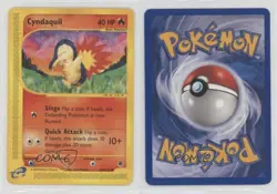 Cyndaquil Pokemon e-Card Series Expedition #104 2002 - Image 3