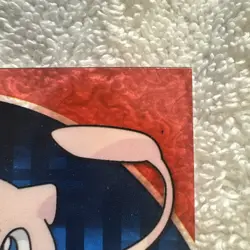 2000 Topps Pokemon TV Animation Clear Cards #PC7 MEW - Image 5