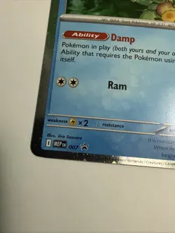 Pokemon TCG Psyduck Mega MEP Cosmo Holo 7 Pokemon Card NM - Image 2