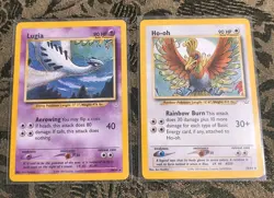 Pokemon Lugia 20/64 Ho-oh 18/64 Neo Revelation Lot 2 Cards - TCG - Image 1