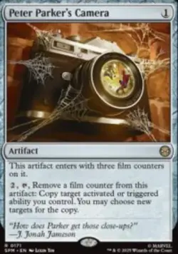 Peter Parker's Camera SPM 171 MTG Regular - Image 1