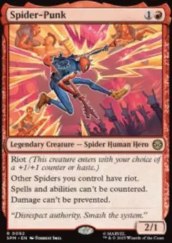 Spider-Punk SPM 92 MTG Regular - Image 1