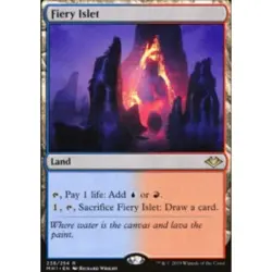 Fiery Islet Modern Horizons 238 MTG Regular - Image 1