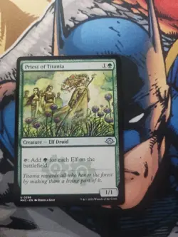 MTG -Priest of Titania #286 Modern Horizons 3 - Image 2