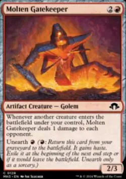 Molten Gatekeeper Modern Horizons 3 (MH3) 128 MTG Regular - Image 1