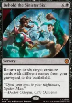 Behold the Sinister Six! SPM 51 MTG Regular - Image 1