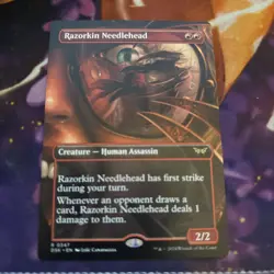 Razorkin Needlehead (Borderless) Duskmourn: House of Horror Regular - Image 1