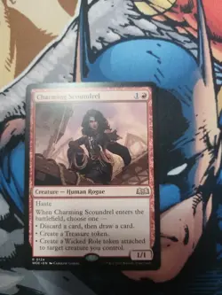 Charming Scoundrel - Wilds of Eldraine 0124 - Near Mint (MTG) - Image 2