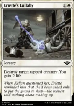 Eriette's Lullaby Outlaws of Thunder Junction (OTJ) 10 MTG Foil - Image 1