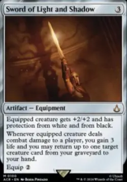 Sword of Light and Shadow Assassin's Creed (ACR) 100 MTG Foil NM - Image 1