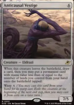 Anticausal Vestige Edge of Eternities EOE 1 MTG Foil NM - Image 1