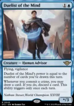 Duelist of the Mind Outlaws of Thunder Junction (OTJ) 45 MTG Regular - Image 1