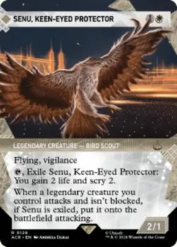 Senu, Keen-Eyed Protector Assassin's Creed (ACR) 128 MTG Reg NM - Image 1