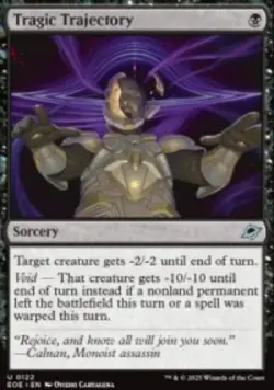 Tragic Trajectory Edge of Eternities EOE 122 MTG Foil NM - Image 1