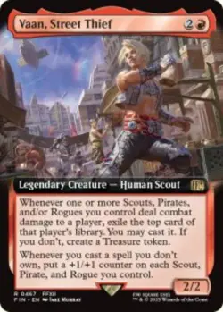 Vaan, Street Thief Final Fantasy (FIN) 467 MTG Regular NM - Image 1