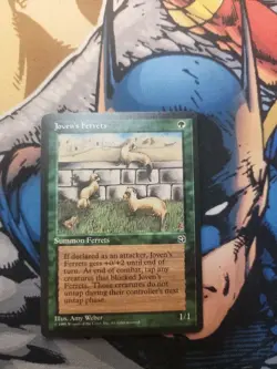 Joven’s Ferrets - Homelands - Vintage Magic the Gathering MtG - Image 1