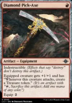 Diamond Pick-Axe The Lost Caverns of Ixalan (LCI) 143 MTG Regular - Image 1