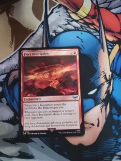 MTG Fiery Inscription The Lord of the Rings: Tales of Middle-earth 0126 Regular - Image 2