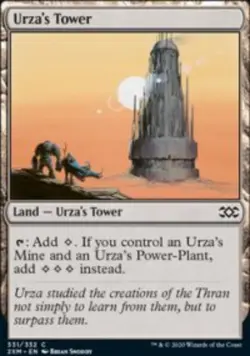 Urza's Tower Double Masters (2XM) 331 MTG Foil NM - Image 1