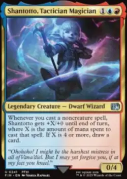 Shantotto, Tactician Magician Final Fantasy (FIN) 241 MTG Foil NM - Image 1
