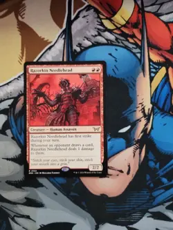 MTG - RAZORKIN NEEDLEHEAD - Duskmourn (R) - Image 1