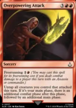 Overpowering Attack Assassin's Creed (ACR) 37 MTG Reg NM - Image 1