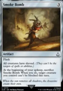 Smoke Bomb Assassin's Creed (ACR) 75 MTG Foil NM - Image 1