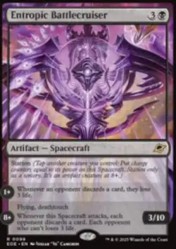 Entropic Battlecruiser Edge of Eternities EOE 99 MTG Regular NM - Image 1