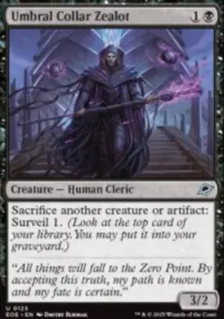Umbral Collar Zealot Edge of Eternities EOE 123 MTG Regular NM - Image 1