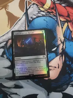 MTG Mint Singles - Sam's Desperate Rescue | LTR | Foil | NM/M | SYD - Image 1