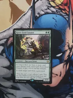 MTG - KEEN-EYED CURATOR - Bloomburrow (R) - Image 1