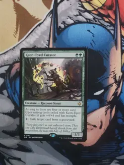 MTG - KEEN-EYED CURATOR - Bloomburrow (R) - Image 2