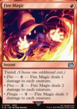 Fire Magic Final Fantasy (FIN) 136 MTG Regular NM - Image 1