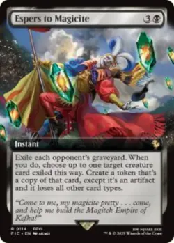 Espers to Magicite Final Fantasy Commander (FIC) 114 MTG Regular NM - Image 1