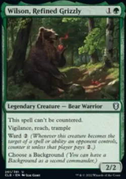 Wilson, Refined Grizzly CL: Battle for Baldur's Gate (CLB) 261 MTG Regular NM - Image 1
