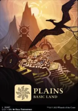 Plains The Lost Caverns of Ixalan (LCI) 287 MTG Regular - Image 1