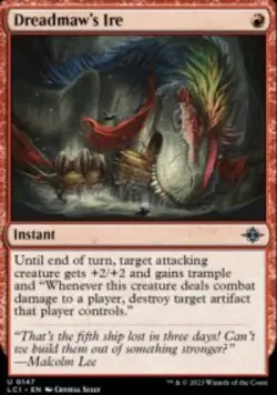 Dreadmaw's Ire The Lost Caverns of Ixalan (LCI) 147 MTG Regular - Image 1