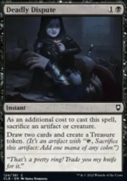 Deadly Dispute CL: Battle for Baldur's Gate (CLB) 124 MTG Regular NM - Image 1